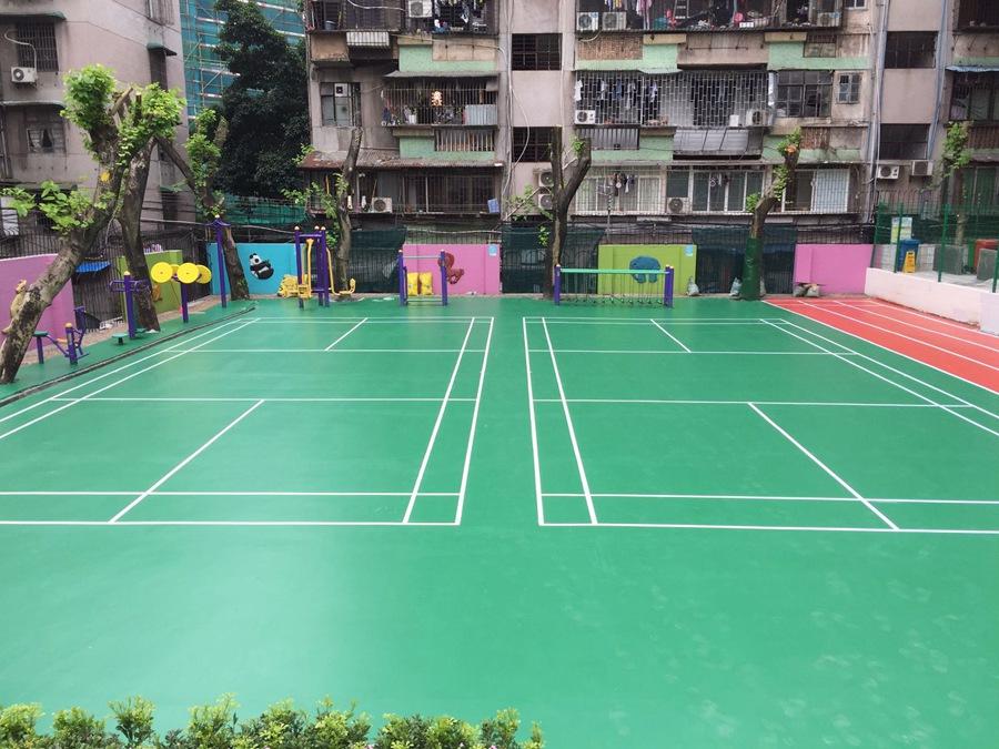 硅pu藍(lán)球場結(jié)構(gòu)是什么？硅PU籃球場材料的施工過程需注意事事項有哪些？